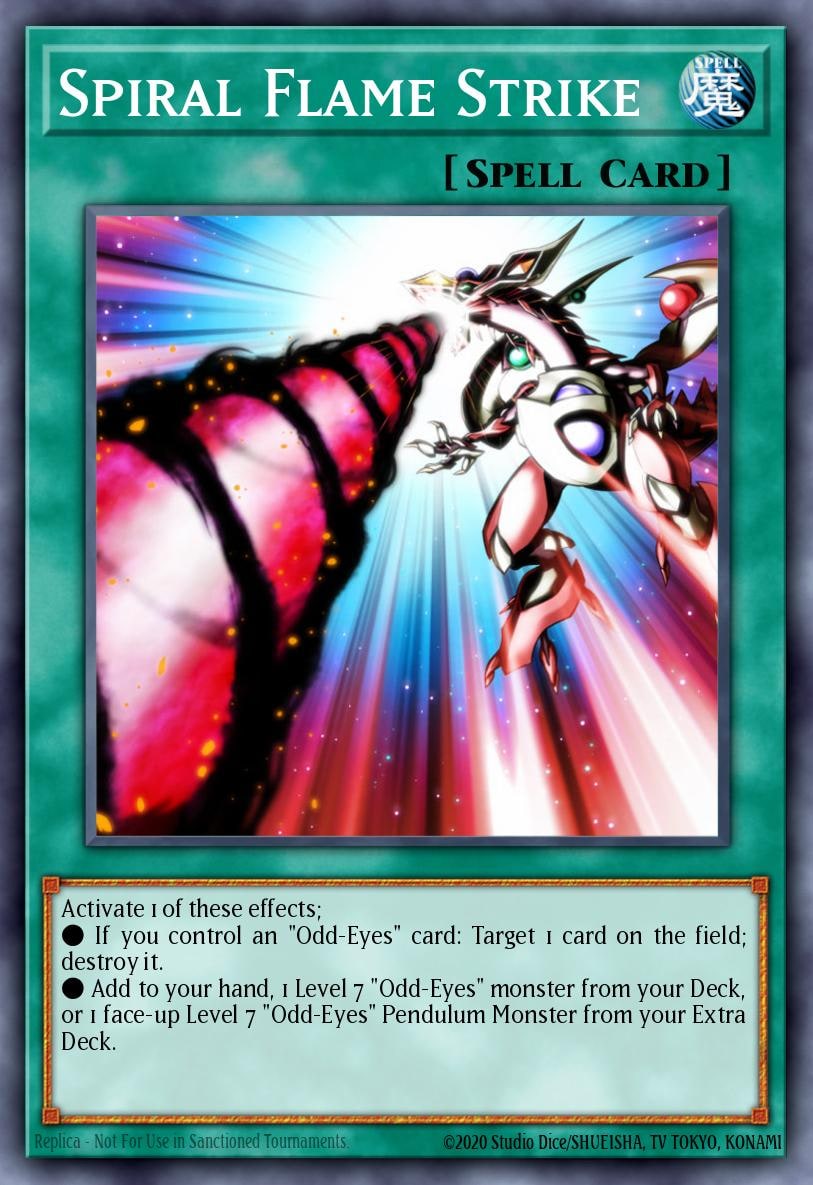 Spiral Flame Strike, Duelist Pack: Dimensional Guardians DPDG-EN001