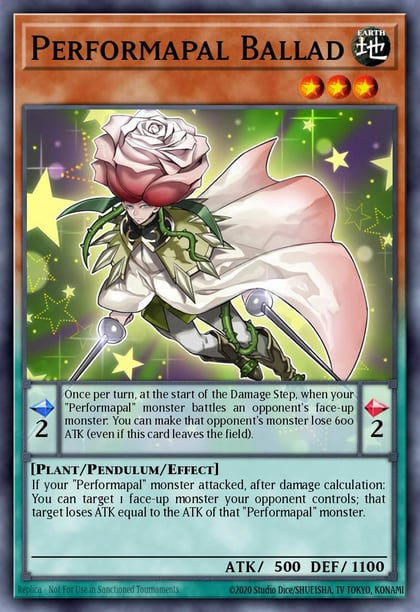 Performapal Ballad, Duelist Pack: Dimensional Guardians DPDG-EN002