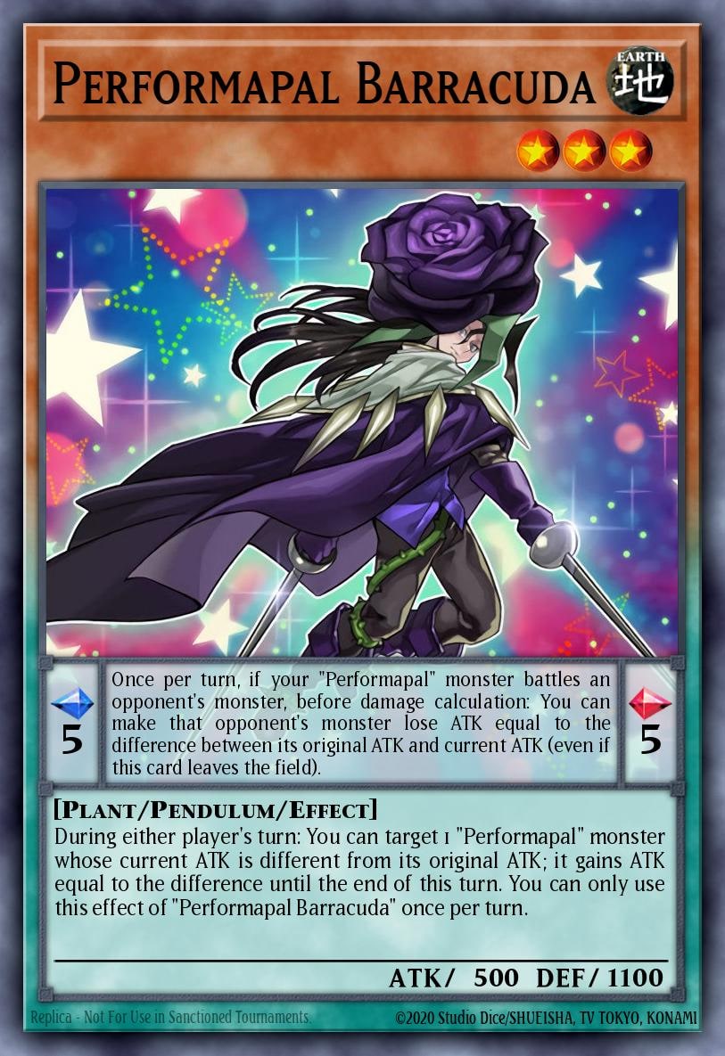 Performapal Barracuda, Duelist Pack: Dimensional Guardians DPDG-EN003