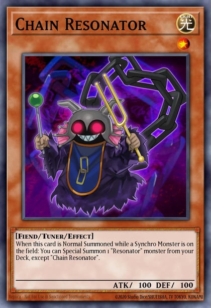 Chain Resonator, Duelist Pack: Dimensional Guardians DPDG-EN022