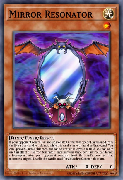 Mirror Resonator, Duelist Pack: Dimensional Guardians DPDG-EN023