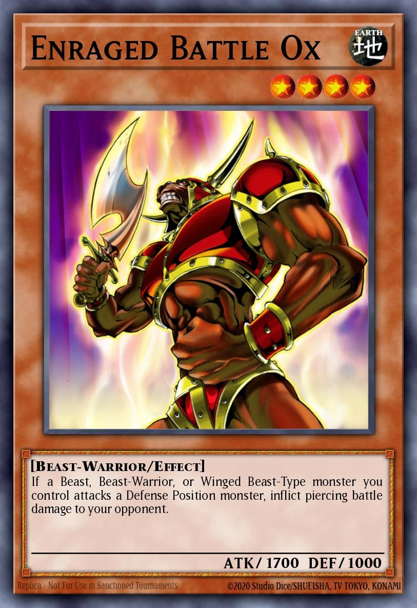 Enraged Battle Ox, Duelist Pack: Kaiba DPKB-EN018