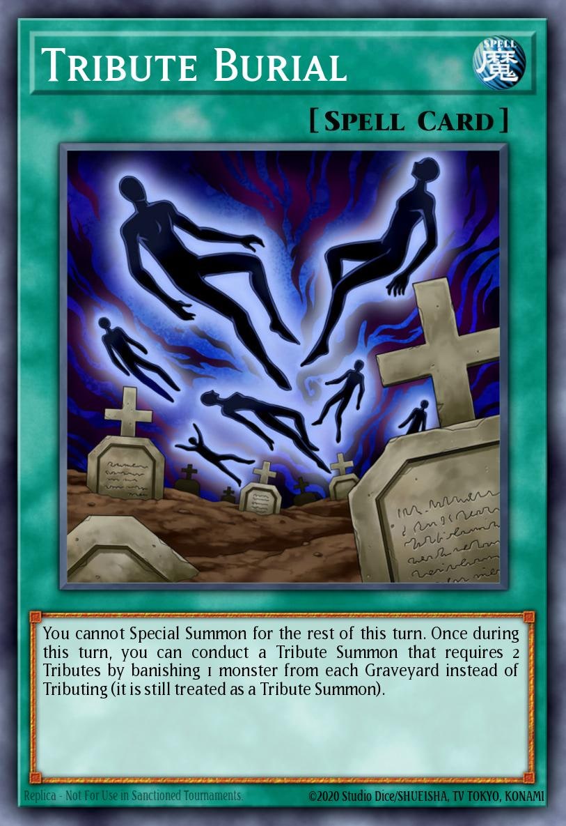Tribute Burial, Duelist Pack: Rivals of the Pharaoh DPRP-EN010