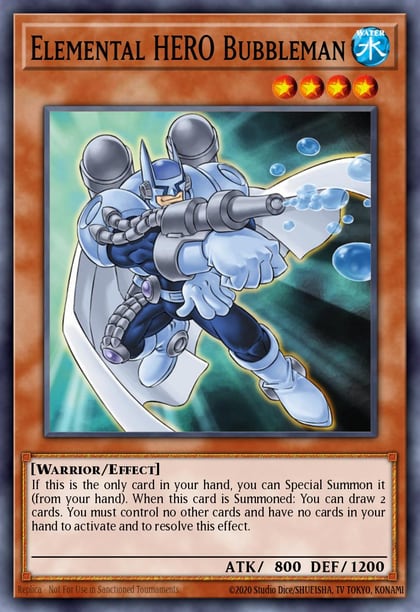 Elemental Hero Bubbleman, Dark Revelation Volume 4 DR04-EN014