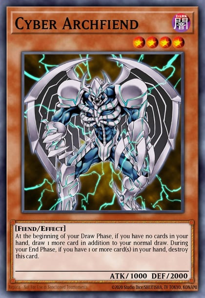 Cyber Archfiend, Dark Revelation Volume 4 DR04-EN019