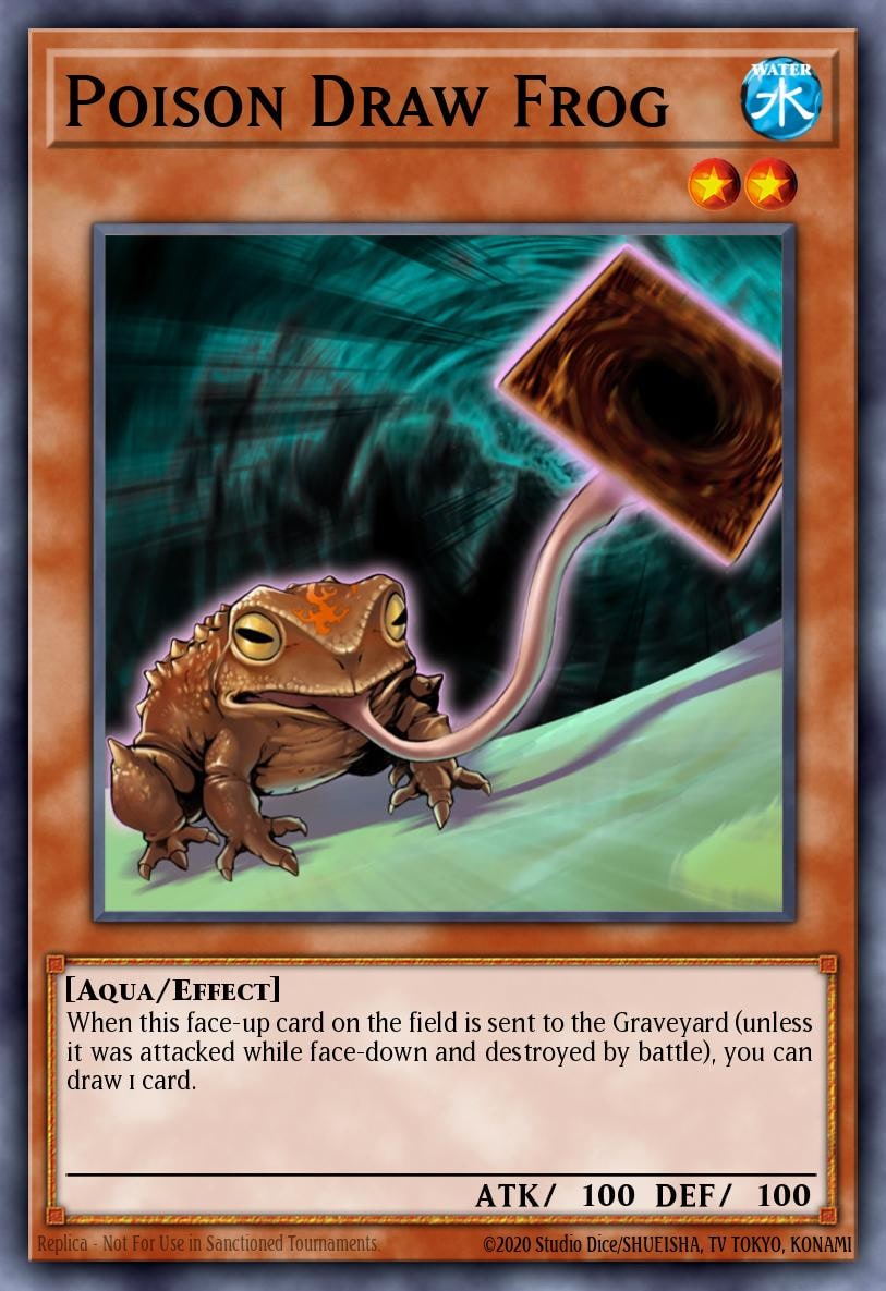 Poison Draw Frog, Dark Revelation Volume 4 DR04-EN028