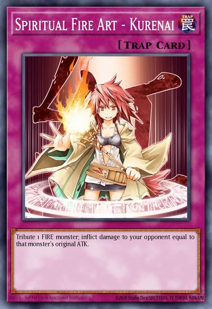 Spiritual Fire Art - Kurenai, Dark Revelation Volume 4 DR04-EN052