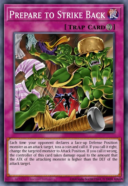 Prepare to Strike Back, Dark Revelation Volume 4 DR04-EN060