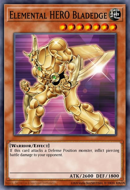 Elemental Hero Bladedge, Dark Revelation Volume 4 DR04-EN067