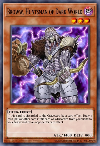 Broww, Huntsman of Dark World, Dark Revelation Volume 4 DR04-EN081