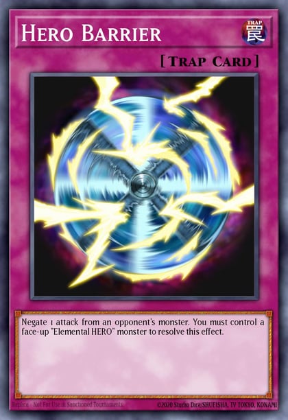 Hero Barrier, Dark Revelation Volume 4 DR04-EN109