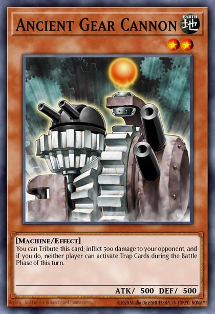 Ancient Gear Cannon, Dark Revelation Volume 4 DR04-EN129