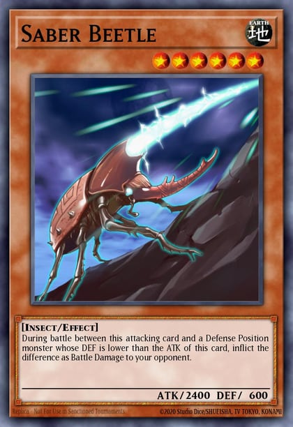 Saber Beetle, Dark Revelation Volume 4 DR04-EN143