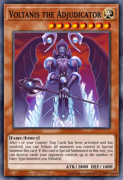 Voltanis the Adjudicator, Dark Revelation Volume 4 DR04-EN203