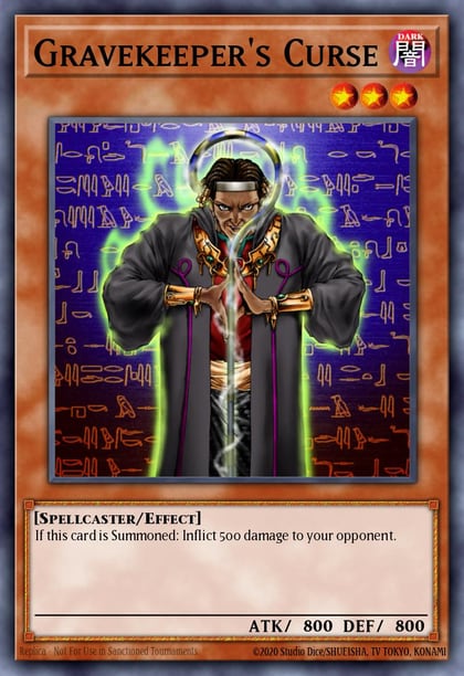 Gravekeeper's Curse, Dark Revelation Volume 1 DR1-EN008