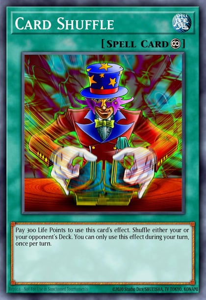 Card Shuffle, Dark Revelation Volume 1 DR1-EN028