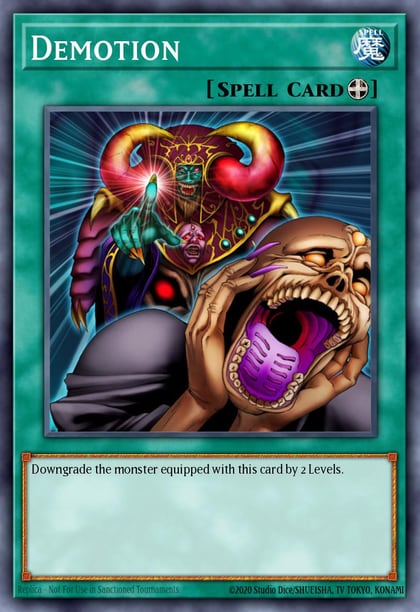Demotion, Dark Revelation Volume 1 DR1-EN084