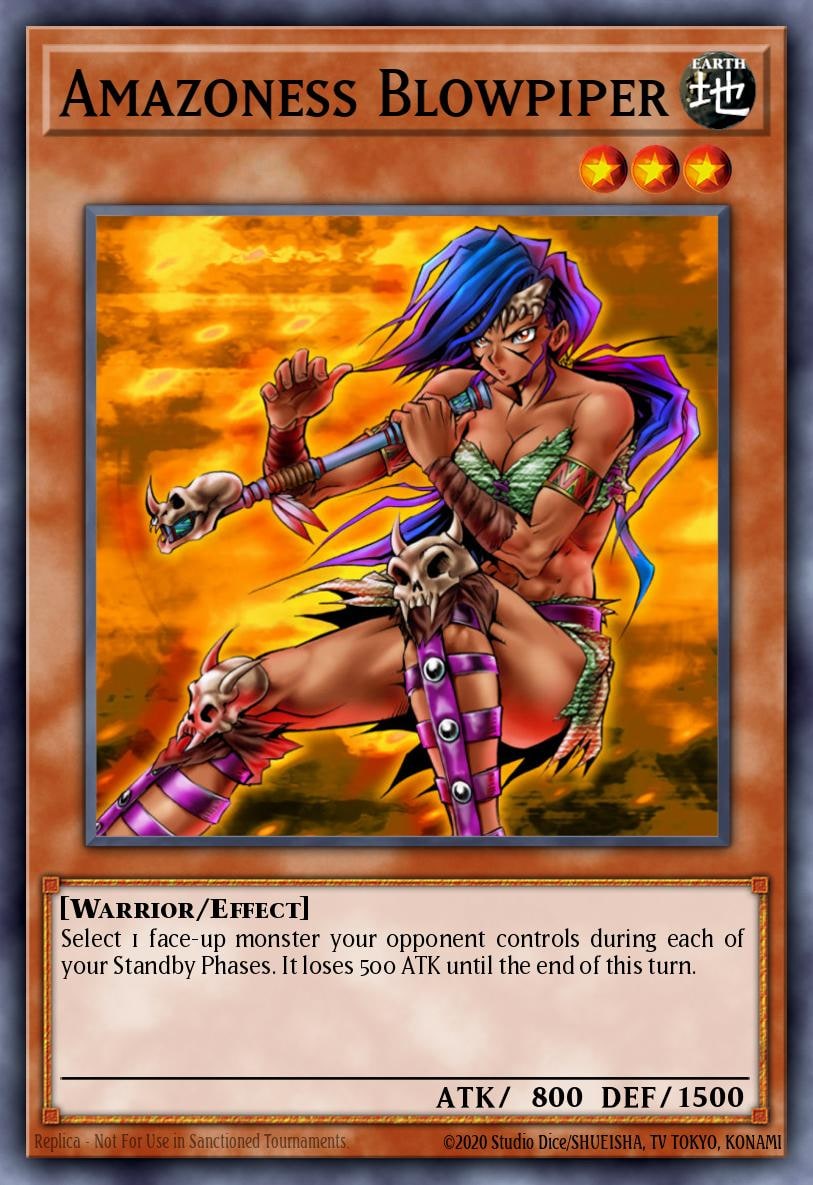 Amazoness Blowpiper, Dark Revelation Volume 1 DR1-EN117