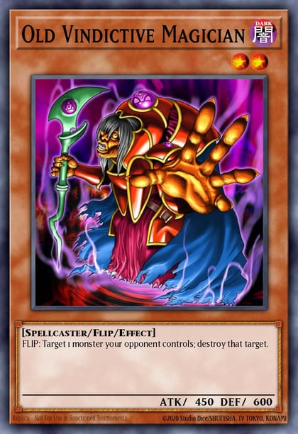 Old Vindictive Magician, Dark Revelation Volume 1 DR1-EN122