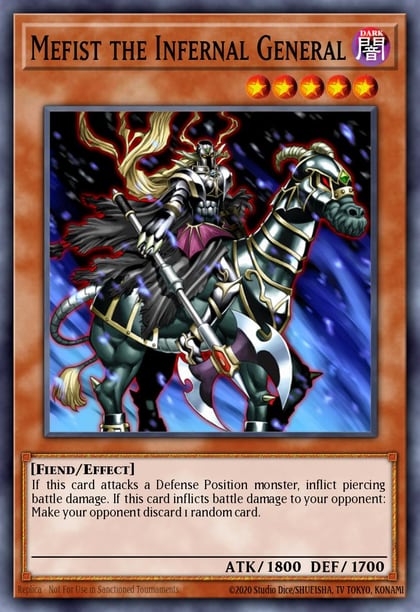 Mefist the Infernal General, Dark Revelation Volume 1 DR1-EN228