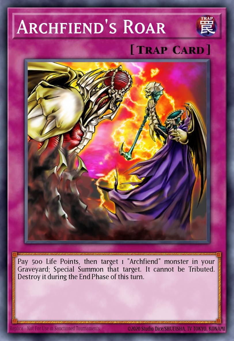 Archfiend's Roar, Dark Revelation Volume 1 DR1-EN261