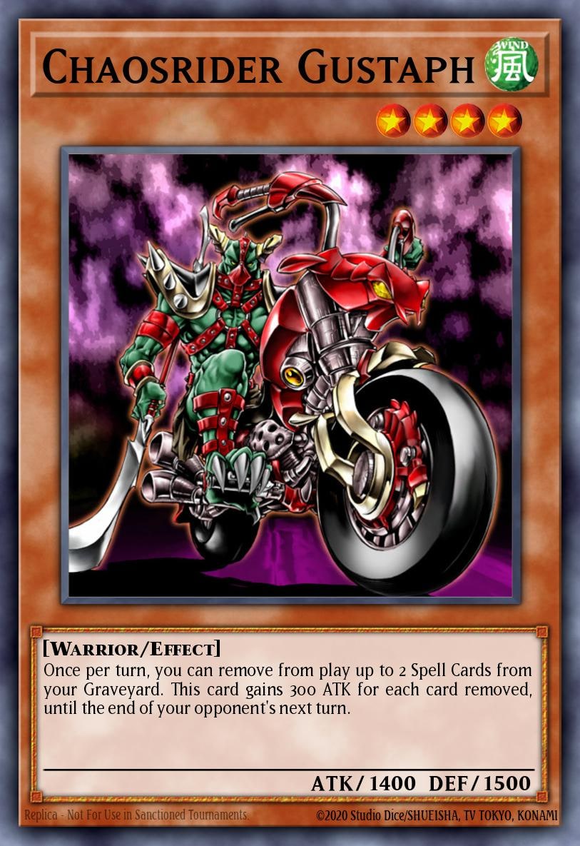 Chaosrider Gustaph, Dark Revelation Volume 2 DR2-EN018