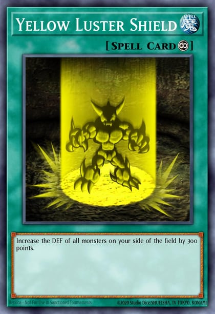 Yellow Luster Shield, Dark Revelation Volume 2 DR2-EN037