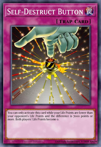 Self-Destruct Button, Dark Revelation Volume 2 DR2-EN106