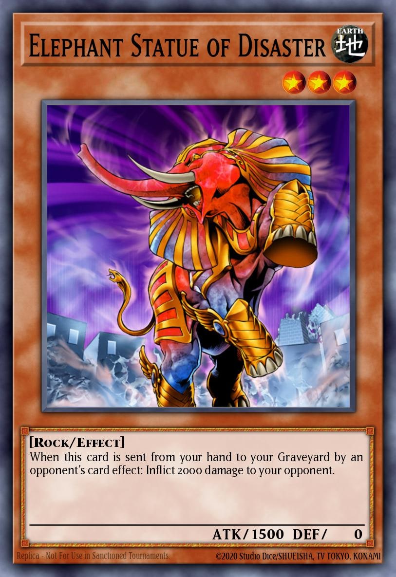 Elephant Statue of Disaster, Dark Revelation Volume 2 DR2-EN187