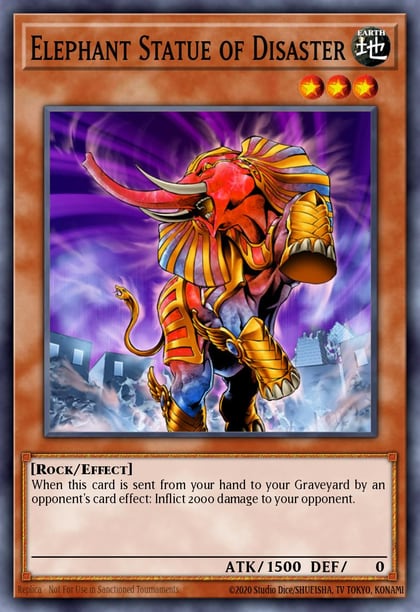 Elephant Statue of Disaster, Dark Revelation Volume 2 DR2-EN187