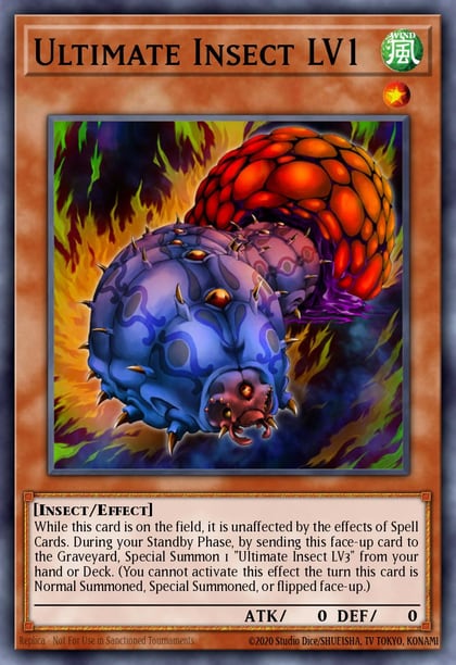 Ultimate Insect LV1, Dark Revelation Volume 3 DR3-EN005