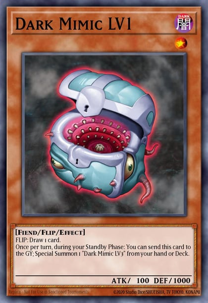 Dark Mimic LV1, Dark Revelation Volume 3 DR3-EN009