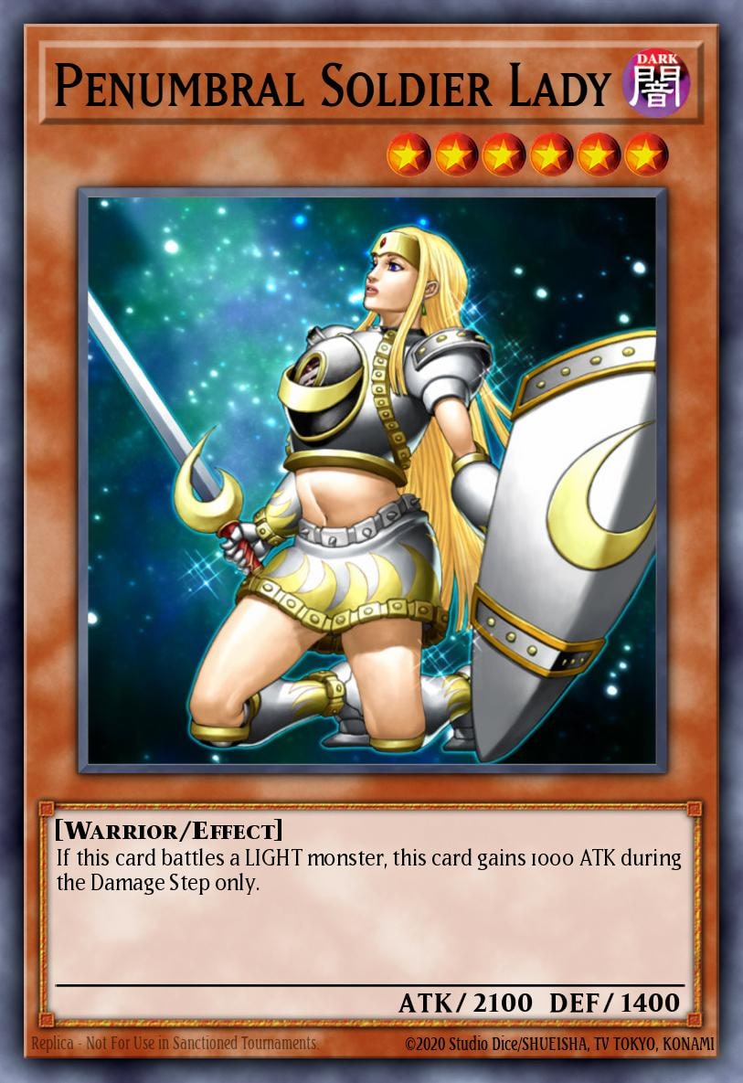 Penumbral Soldier Lady, Dark Revelation Volume 3 DR3-EN033
