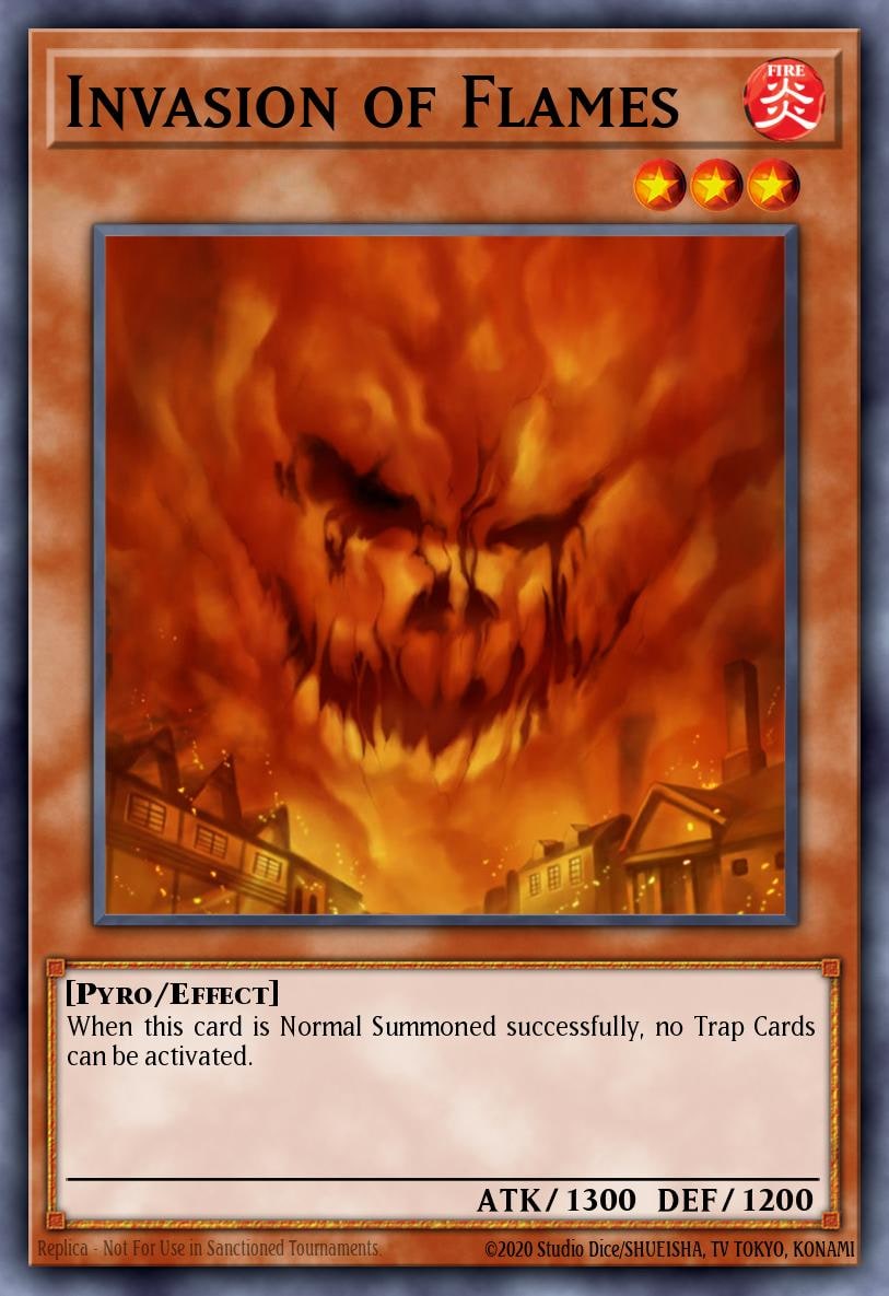 Invasion of Flames, Dark Revelation Volume 3 DR3-EN084