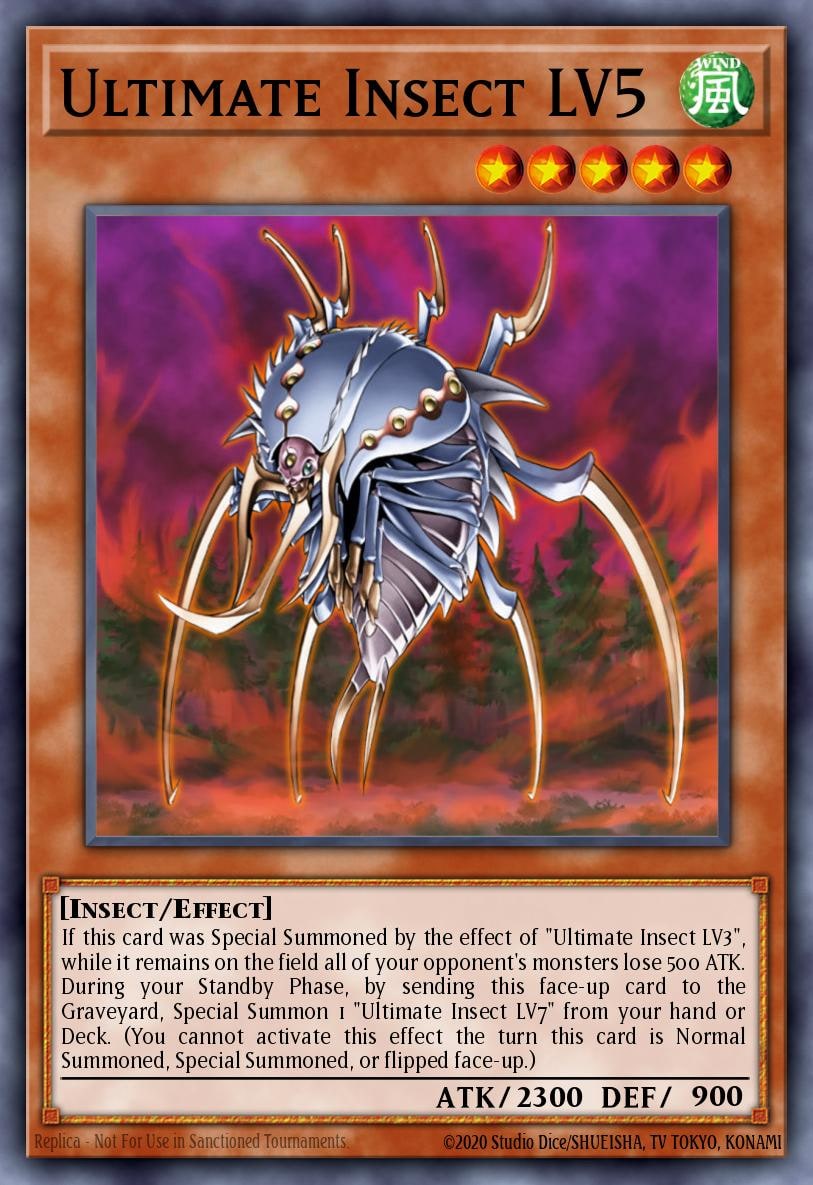 Ultimate Insect LV5, Dark Revelation Volume 3 DR3-EN127