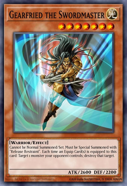 Gearfried the Swordmaster, Dark Revelation Volume 3 DR3-EN142
