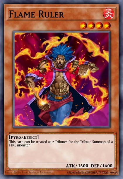Flame Ruler, Dark Revelation Volume 3 DR3-EN151