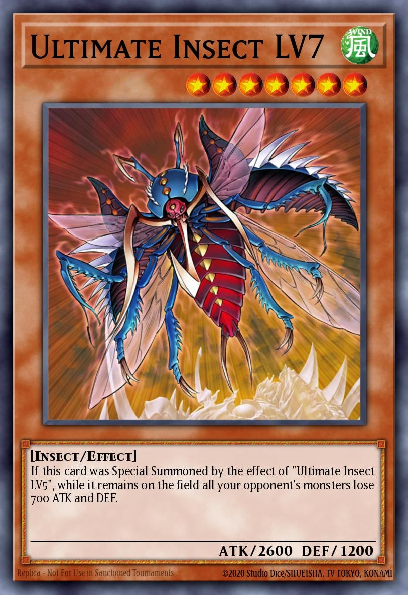 Ultimate Insect LV7, Dark Revelation Volume 3 DR3-EN190