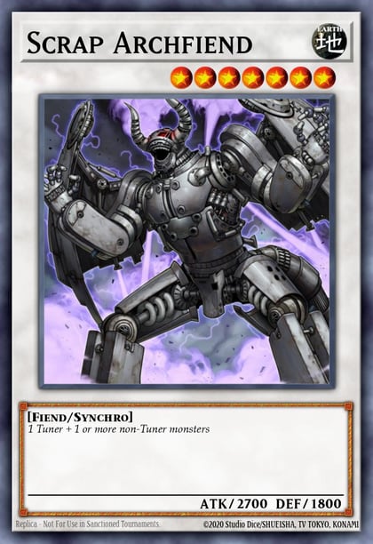 Scrap Archfiend, Duelist Revolution DREV-EN000