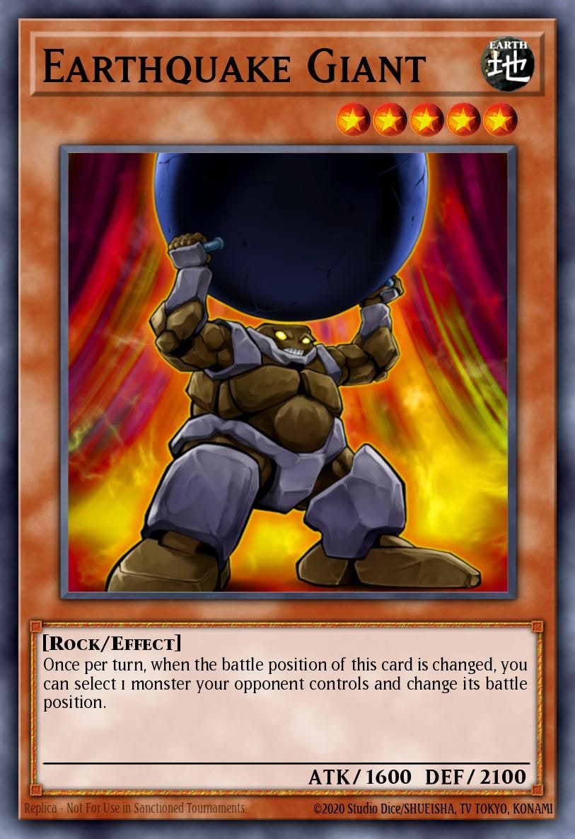 Earthquake Giant, Duelist Revolution DREV-EN001
