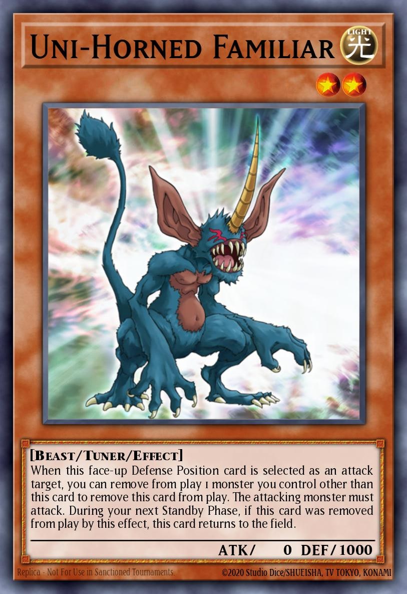 Uni-Horned Familiar, Duelist Revolution DREV-EN009