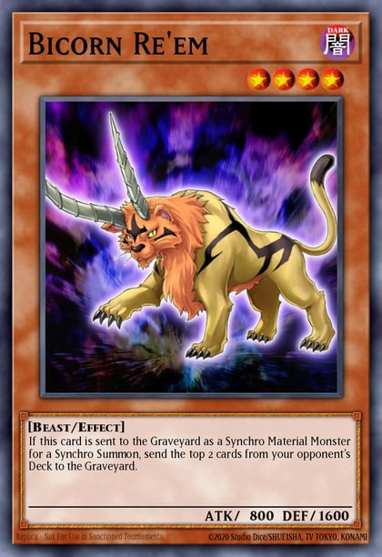 Bicorn Re'em, Duelist Revolution DREV-EN013