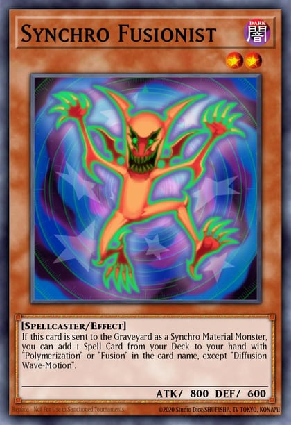 Synchro Fusionist, Duelist Revolution DREV-EN035