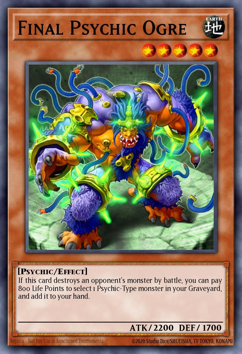 Final Psychic Ogre, Duelist Revolution DREV-EN037