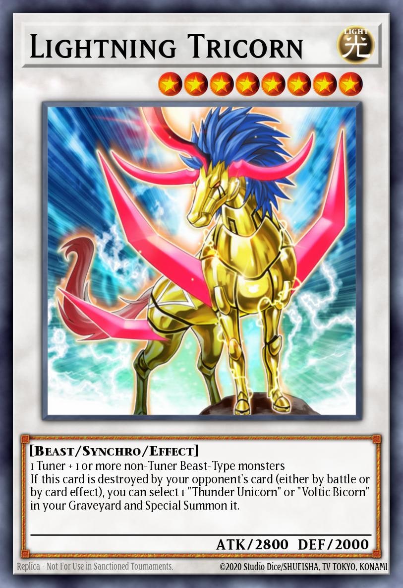 Lightning Tricorn, Duelist Revolution DREV-EN042