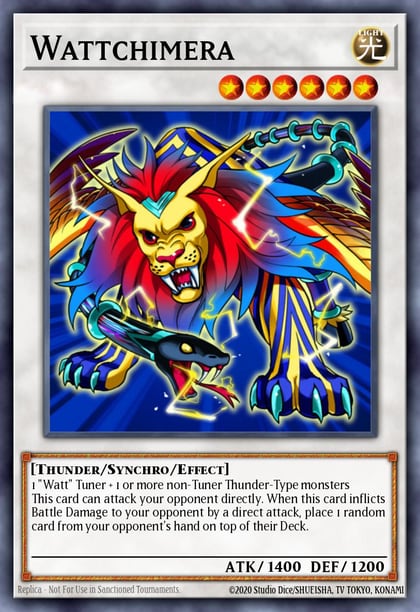 Wattchimera (UTR), Duelist Revolution DREV-EN044