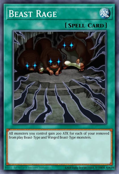 Beast Rage, Duelist Revolution DREV-EN056