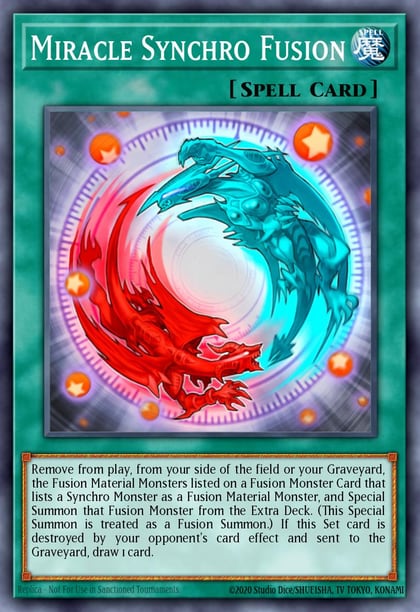 Miracle Synchro Fusion, Duelist Revolution DREV-EN057