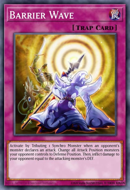 Barrier Wave, Duelist Revolution DREV-EN068