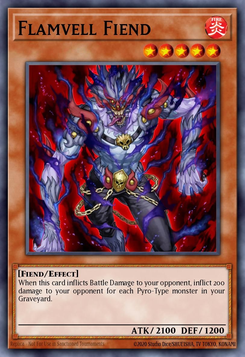 Flamvell Fiend, Duelist Revolution DREV-EN096